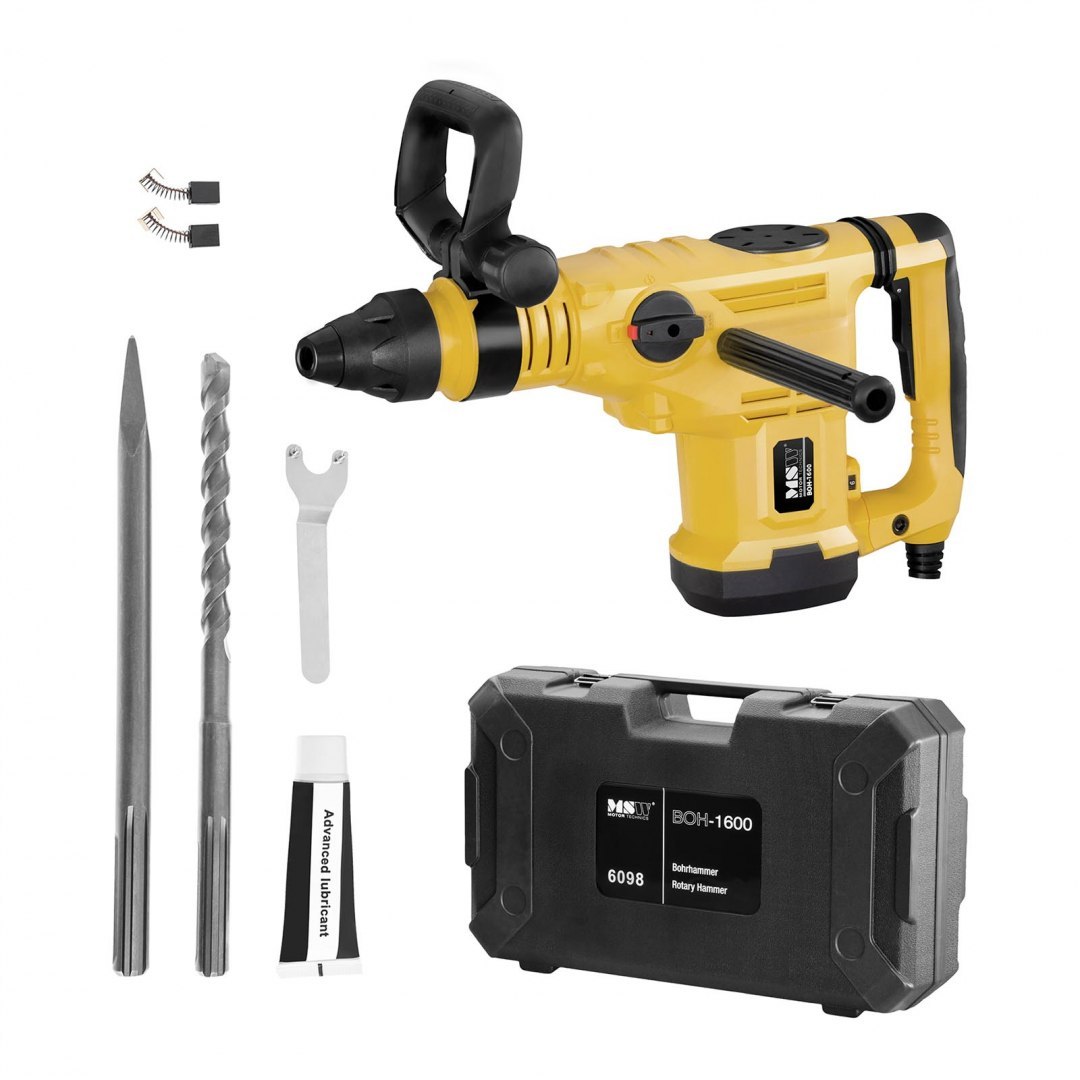 Młotowiertarka udarowa pneumatyczna MSW SDS-MAX 25J 1600W MSW Młotowiertarka udarowa pneumatyczna MSW SDS-MAX 25J 1600W MSW