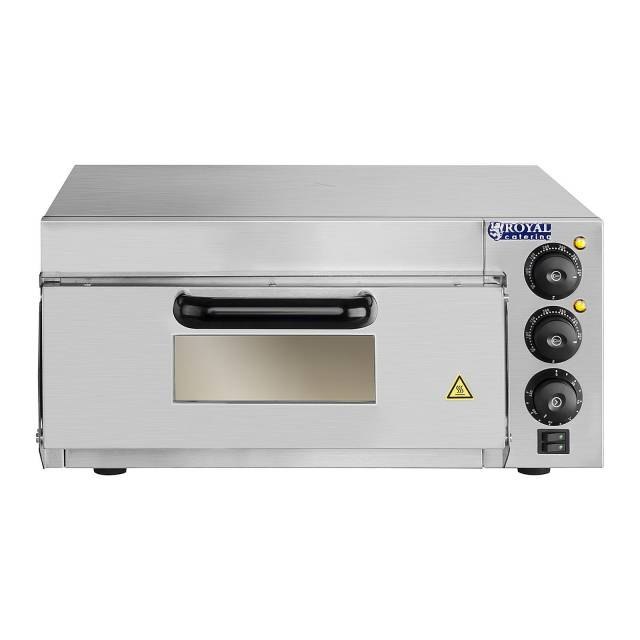 Piec do pizzy 1x40cm jednokomorowy 2000W 230V Timer 120min Royal Catering Royal Catering Piec do pizzy 1x40cm jednokomorowy 2000W 230V Timer 120min Royal Catering Royal Catering