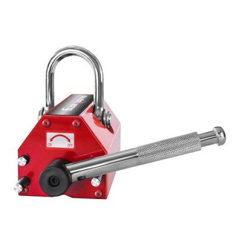 Ręczny podnośnik chwytak magnetyczny do blach i profili do 100kg Steinberg Systems Ręczny podnośnik chwytak magnetyczny do blach i profili do 100kg Steinberg Systems