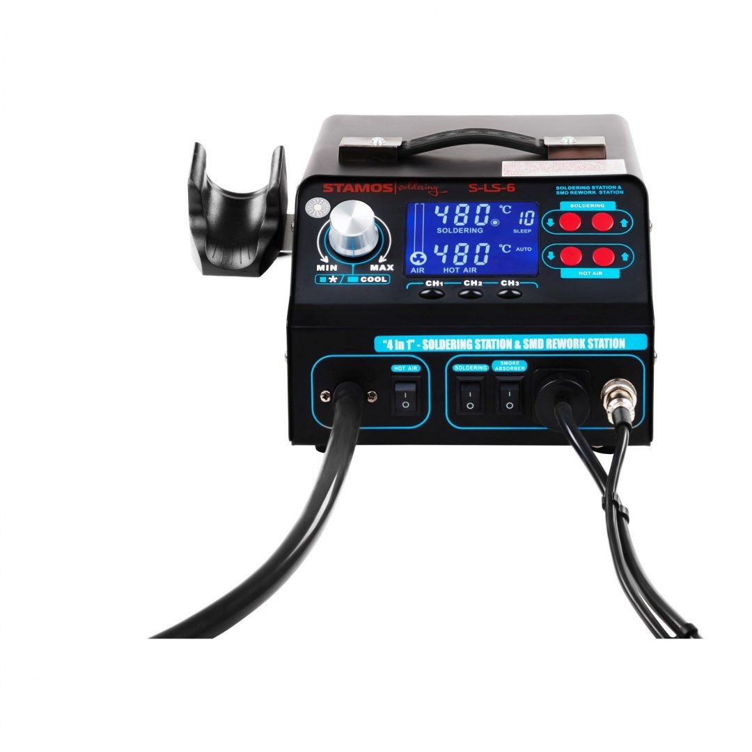 Stacja lutownicza grotowa Hot Air Stamos Soldering S-LS-6 Basic Stamos Soldering Stacja lutownicza grotowa Hot Air Stamos Soldering S-LS-6 Basic Stamos Soldering