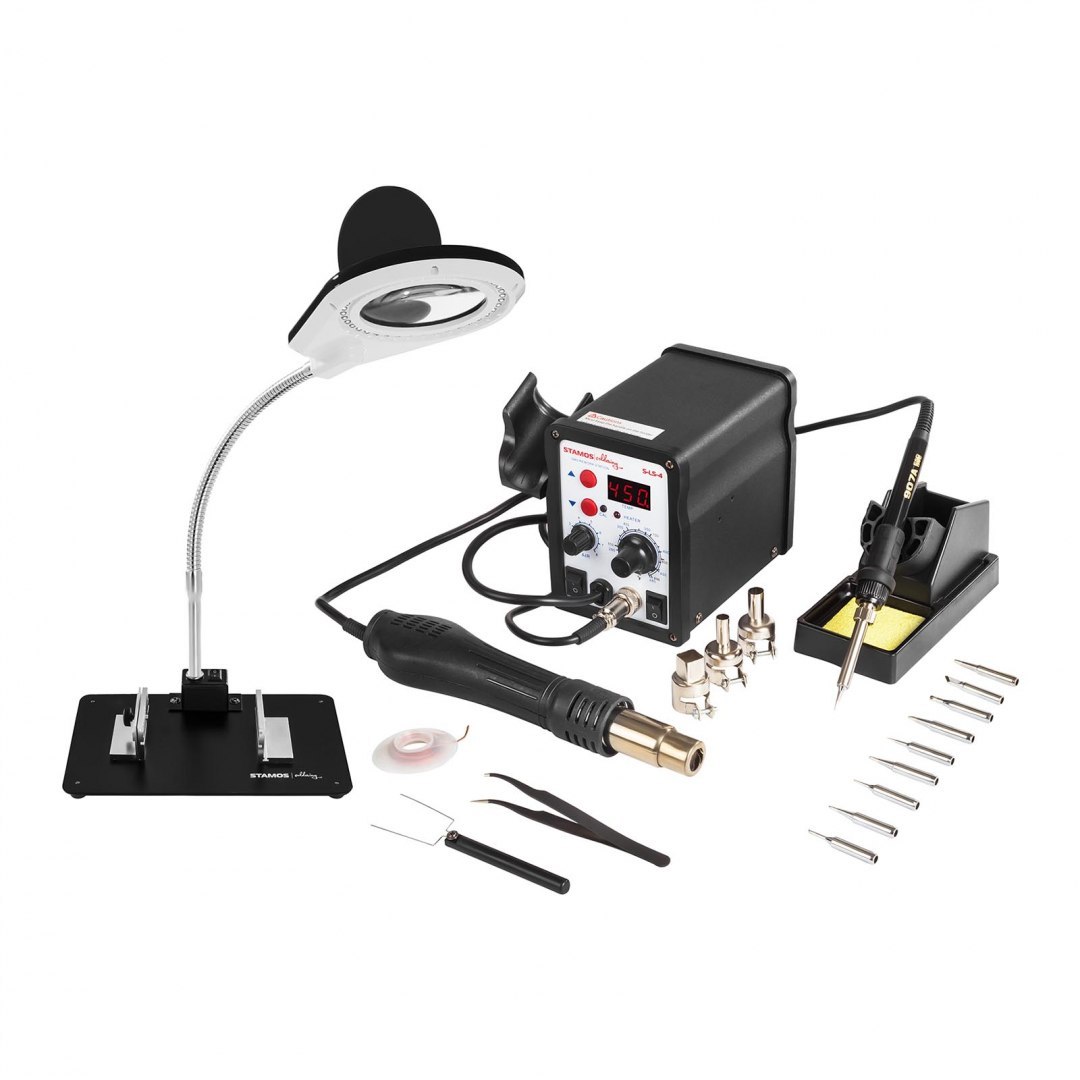 Stacja lutownicza lutownica grotowa i Hot Air S-LS-4 Stamos Soldering Stacja lutownicza lutownica grotowa i Hot Air S-LS-4 Stamos Soldering