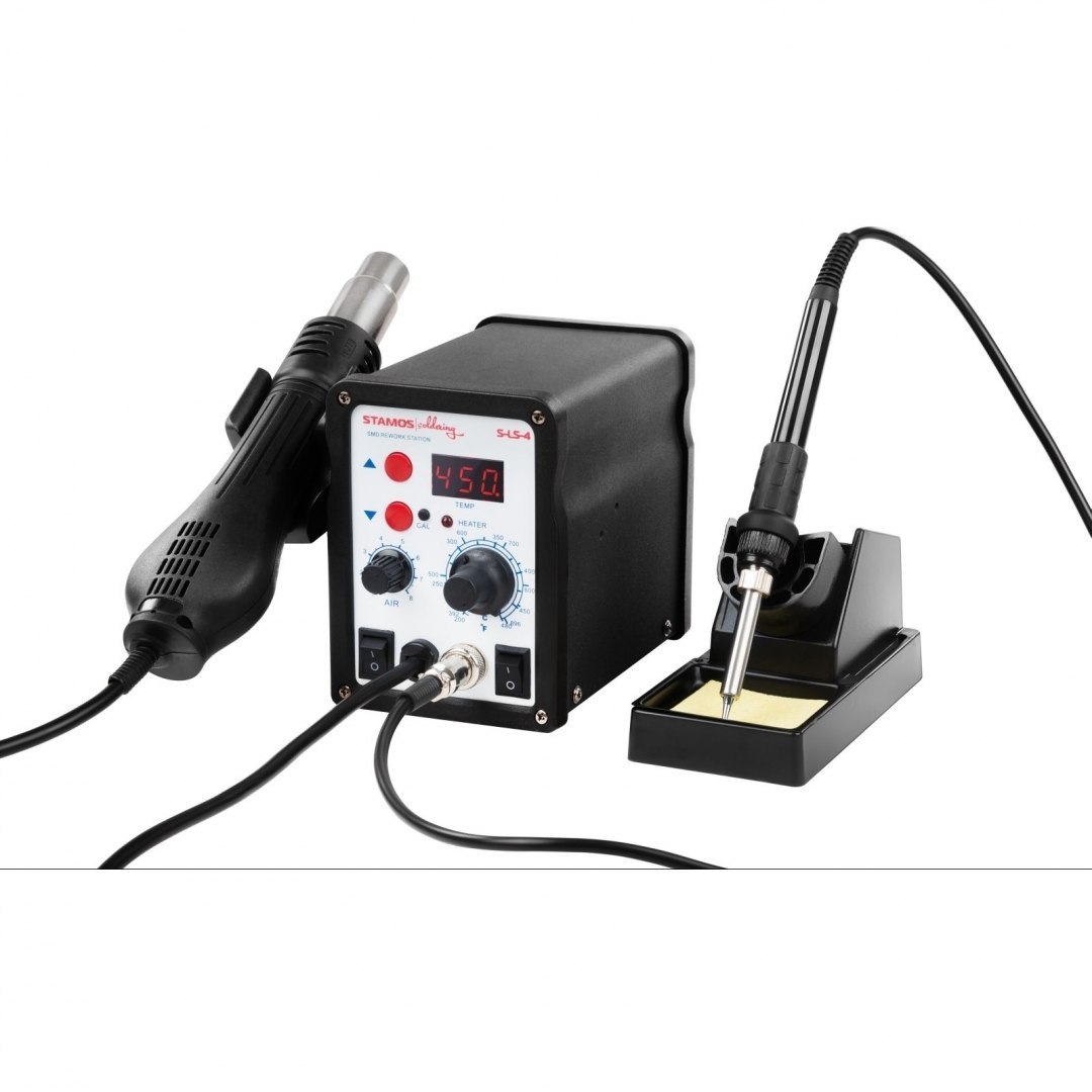 Stacja lutownicza lutownica grotowa i Hot Air S-LS-4 Stamos Soldering Stacja lutownicza lutownica grotowa i Hot Air S-LS-4 Stamos Soldering