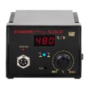 Stacja lutownicza lutownica kolba grotowa 65W 2mV akcesoria S-LS-12 Stamos Soldering