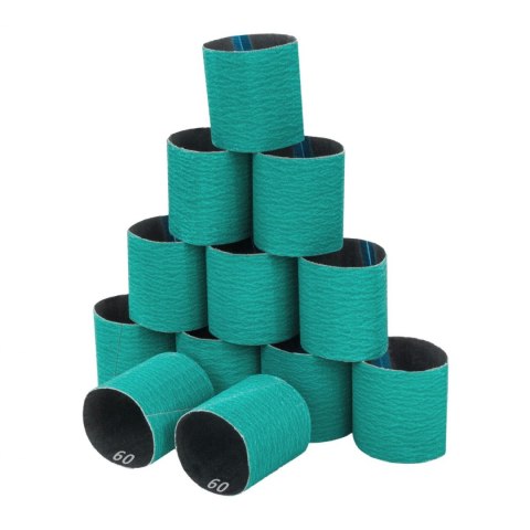 Tuleje szlifierskie polerskie na walec rozprężny 90x100mm 12szt. ziarnistość P60 MSW Tuleje szlifierskie polerskie na walec rozprężny 90x100mm 12szt. ziarnistość P60 MSW