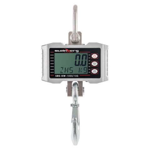Waga hakowa podwieszana do 1000kg / 0,5kg LCD Steinberg Systems Waga hakowa podwieszana do 1000kg / 0,5kg LCD Steinberg Systems