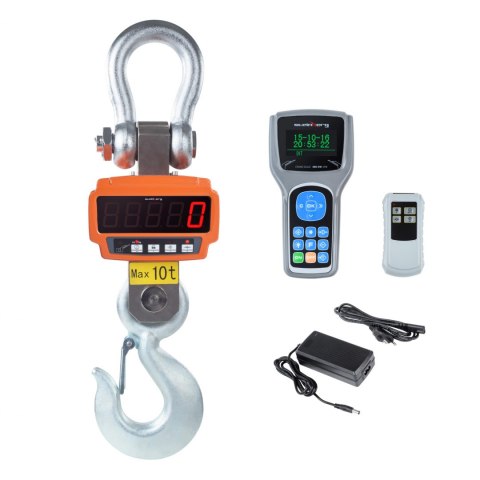 Waga hakowa profesjonalna z pilotem i czytnikiem do 10 ton 10T Steinberg Systems