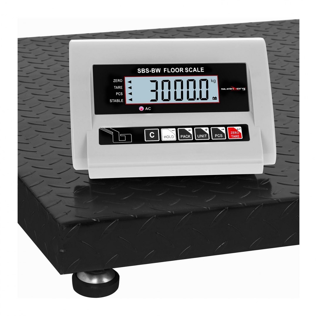 Waga platforma magazynowa bezprzewodowa WiFi SBS-BW-3T LCD do 3 ton Steinberg Systems Waga platforma magazynowa bezprzewodowa WiFi SBS-BW-3T LCD do 3 ton Steinberg Systems