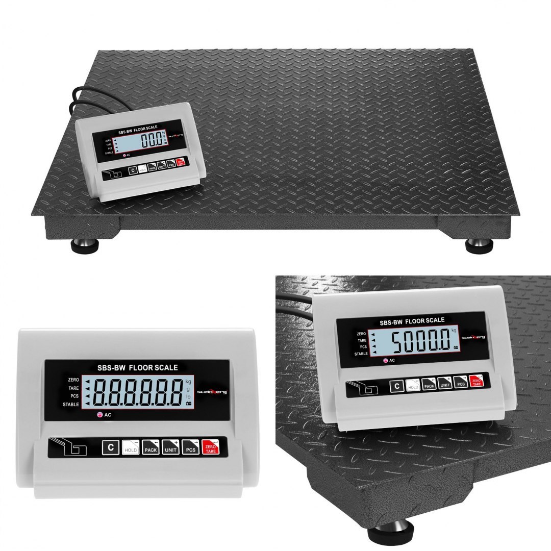 Waga platforma paletowa do magazynu SBS-BW-5T LCD do 5 ton Steinberg Systems Waga platforma paletowa do magazynu SBS-BW-5T LCD do 5 ton Steinberg Systems