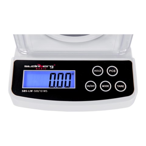 Waga precyzyjna laboratoryjna SBS-LW-500/10 WS do 500g / 0,01g Steinberg Systems Waga precyzyjna laboratoryjna SBS-LW-500/10 WS do 500g / 0,01g Steinberg Systems