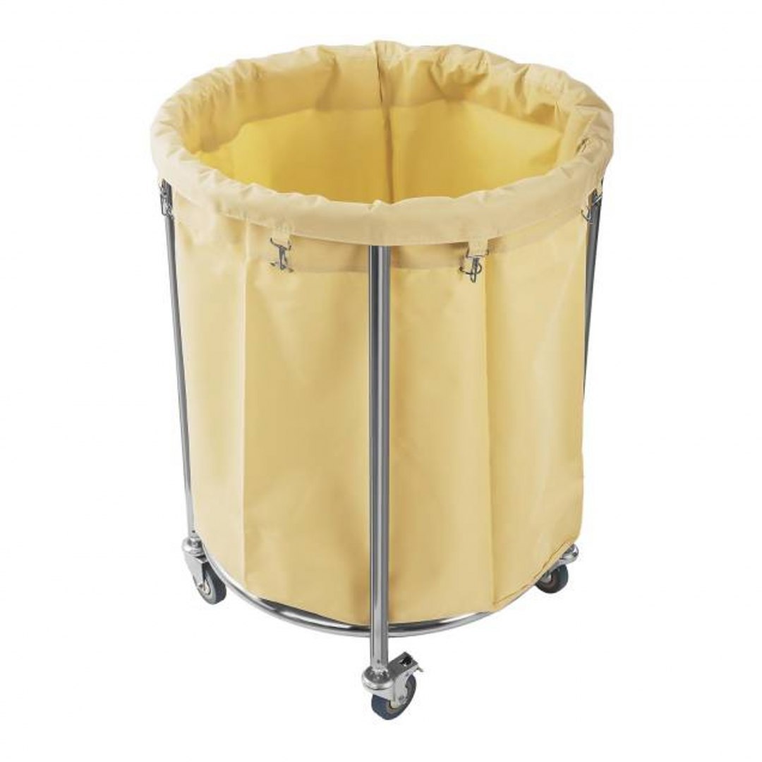 Wózek na brudne pranie bieliznę okrągły 230L Royal Catering Wózek na brudne pranie bieliznę okrągły 230L Royal Catering