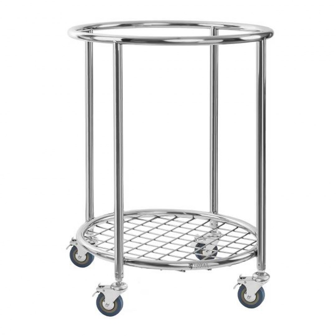Wózek na brudne pranie bieliznę okrągły 230L Royal Catering Wózek na brudne pranie bieliznę okrągły 230L Royal Catering
