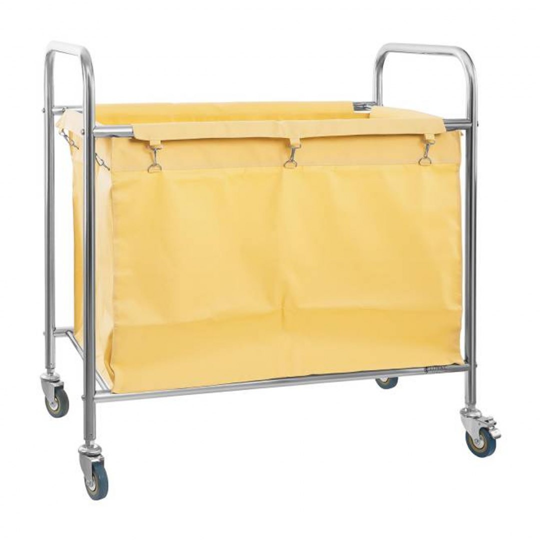 Wózek na brudne pranie stal nierdzewna 250L Royal Catering Wózek na brudne pranie stal nierdzewna 250L Royal Catering