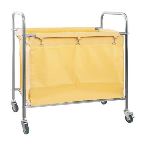 Wózek na brudne pranie stal nierdzewna 250L Royal Catering Wózek na brudne pranie stal nierdzewna 250L Royal Catering