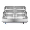 Bemar podgrzewacz wodny z kranem 6 x GN 1/3 2000W 230V Royal Catering Royal Catering