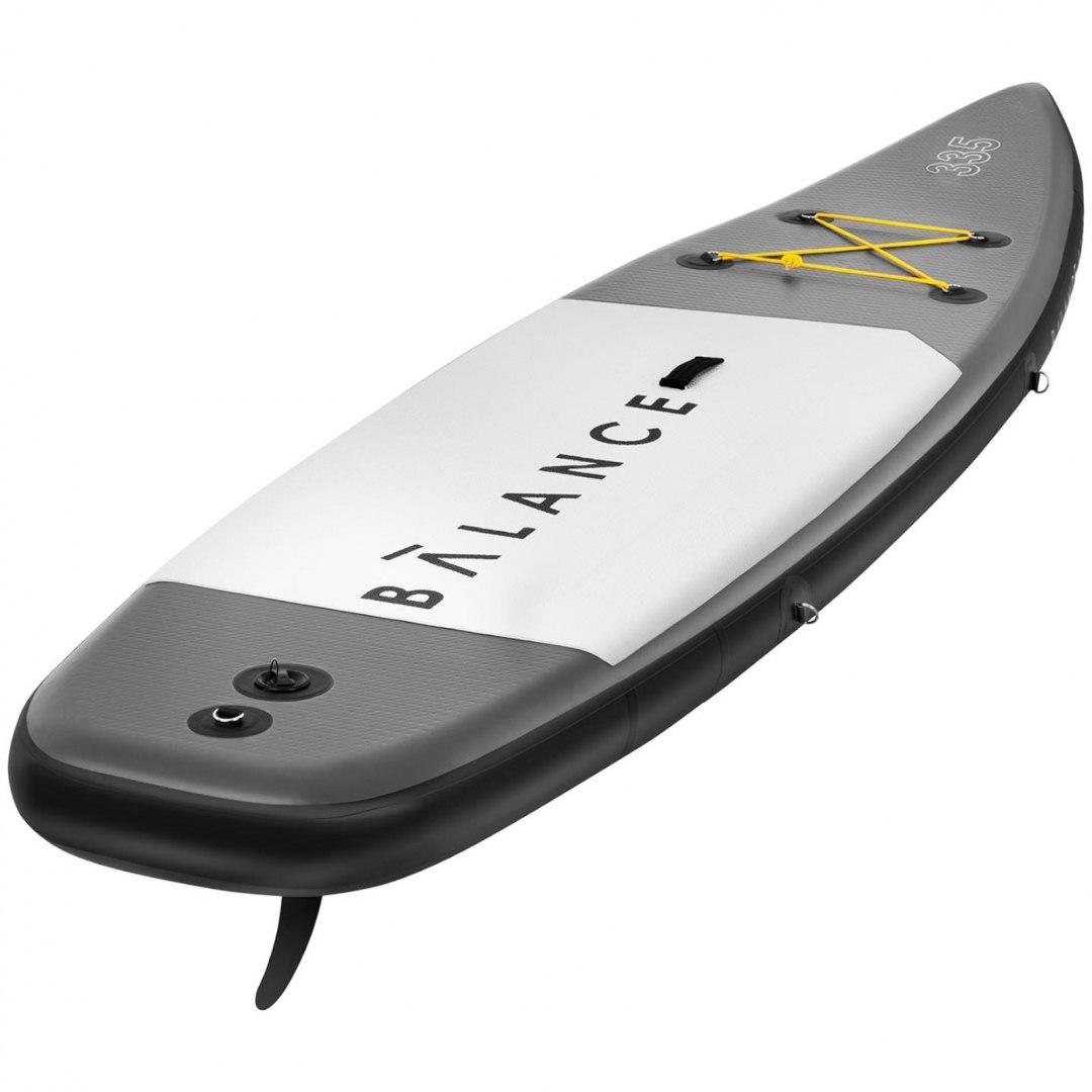 Deska do pływania SUP pompowana z akcesoriami Balance Line 145 kg GYMREX Deska do pływania SUP pompowana z akcesoriami Balance Line 145 kg GYMREX
