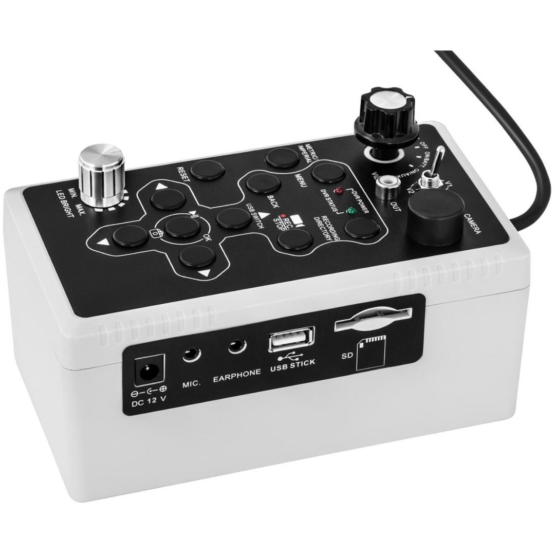 Endoskop kamera inspekcyjna LCD TFT 7'' śr. rur 40-80 mm dł. 40m Steinberg Systems Endoskop kamera inspekcyjna LCD TFT 7'' śr. rur 40-80 mm dł. 40m Steinberg Systems