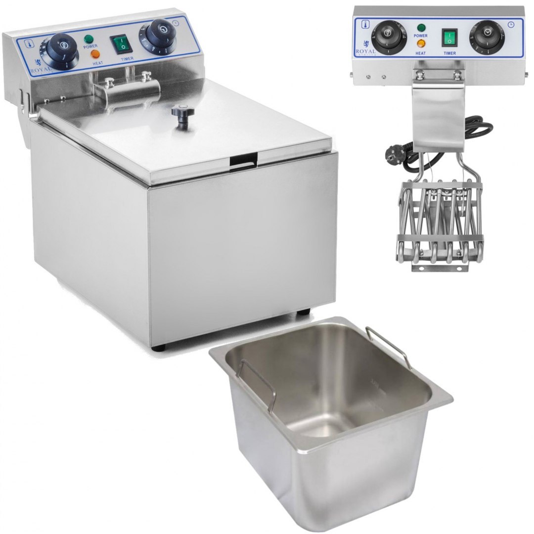 Frytownica elektryczna nastawna TIMER 9L Royal Catering Frytownica elektryczna nastawna TIMER 9L Royal Catering