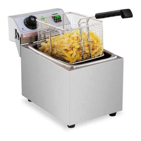Frytownica nastawna gastronomiczna elektryczna 230 V 3200W 8 L Royal Catering Frytownica nastawna gastronomiczna elektryczna 230 V 3200W 8 L Royal Catering