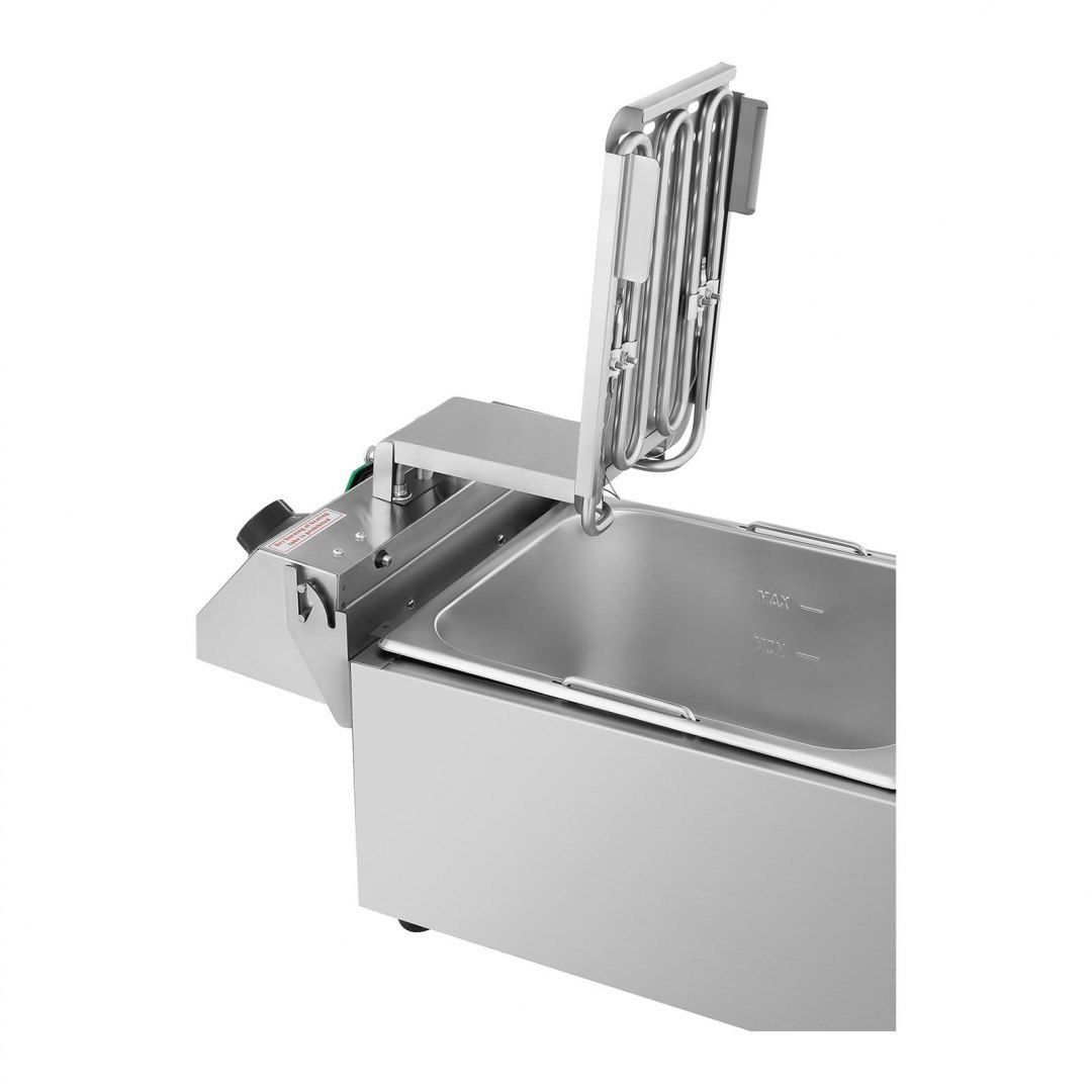 Frytownica nastawna gastronomiczna elektryczna TIMER 230 V 3200W 10 L Royal Catering Frytownica nastawna gastronomiczna elektryczna TIMER 230 V 3200W 10 L Royal Catering