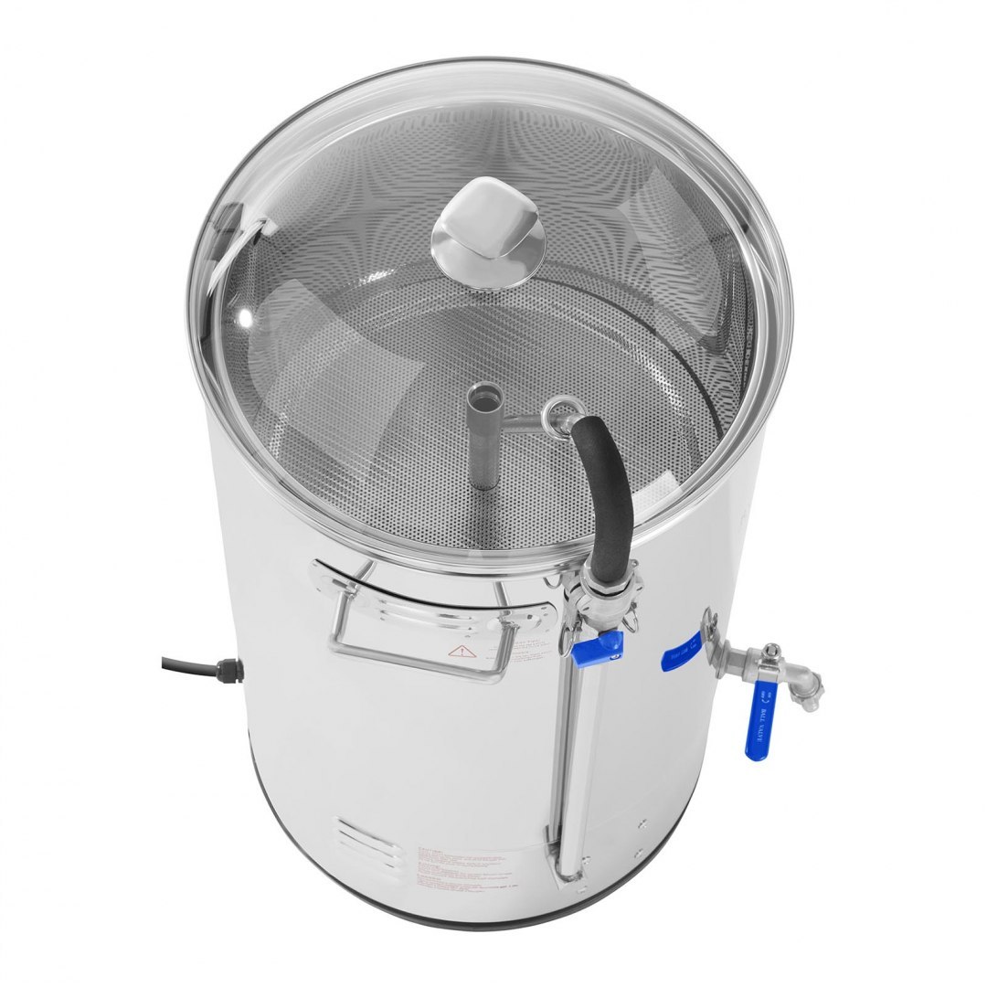 Kocioł warzelny zacierny mini browar do piwa LCD 40L 230V Royal Catering Royal Catering Kocioł warzelny zacierny mini browar do piwa LCD 40L 230V Royal Catering Royal Catering