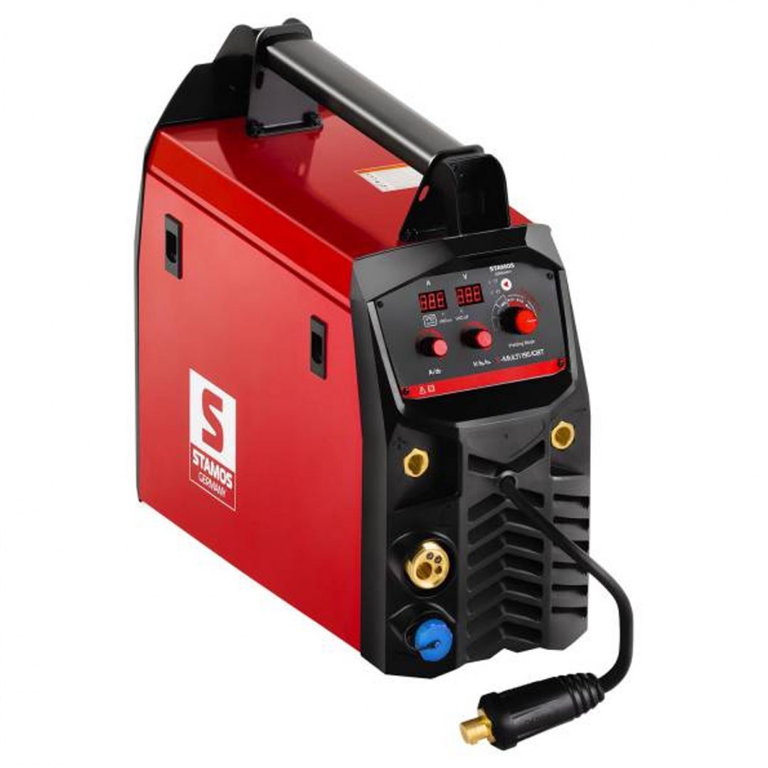 Półautomat spawalniczy spawarka migomat TIG MIG MAG MMA IGBT S-MULTI 195A Stamos Germany Stamos Germany Półautomat spawalniczy spawarka migomat TIG MIG MAG MMA IGBT S-MULTI 195A Stamos Germany Stamos Germany
