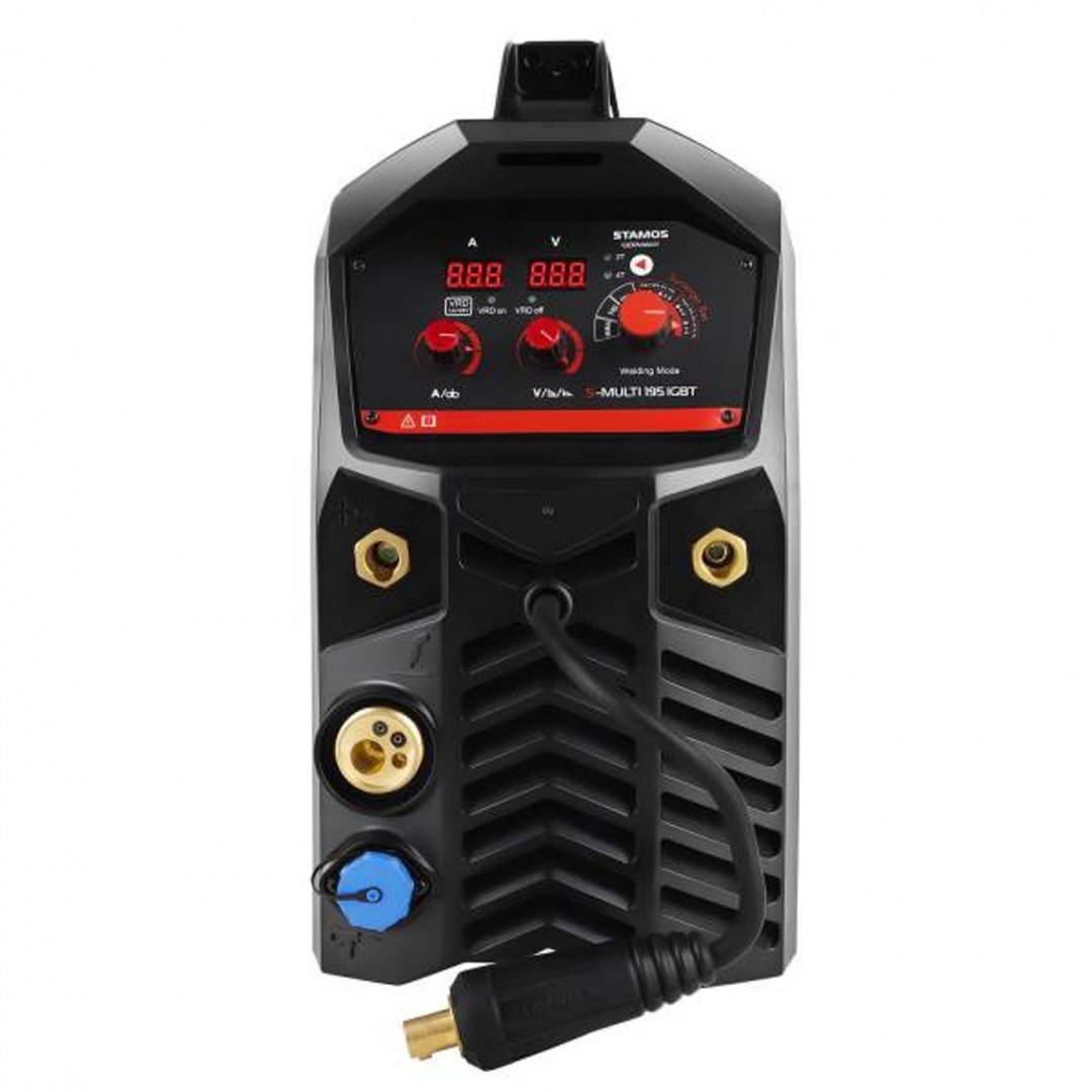Półautomat spawalniczy spawarka migomat TIG MIG MAG MMA IGBT S-MULTI 195A Stamos Germany Stamos Germany Półautomat spawalniczy spawarka migomat TIG MIG MAG MMA IGBT S-MULTI 195A Stamos Germany Stamos Germany