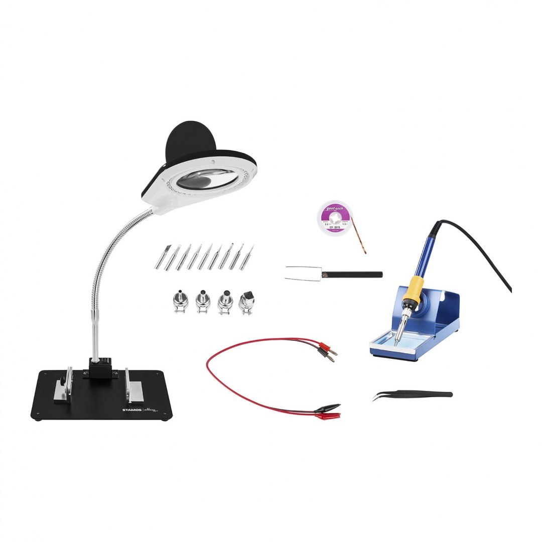 Profesjonalna stacja lutownicza Hot Air zasilacz laboratoryjny S-LS-1 Stamos Soldering Profesjonalna stacja lutownicza Hot Air zasilacz laboratoryjny S-LS-1 Stamos Soldering