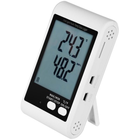 Rejestrator termperatury i wilgotności zewnętrzny USB zakres -40 do 125C Steinberg Systems Rejestrator termperatury i wilgotności zewnętrzny USB zakres -40 do 125C Steinberg Systems