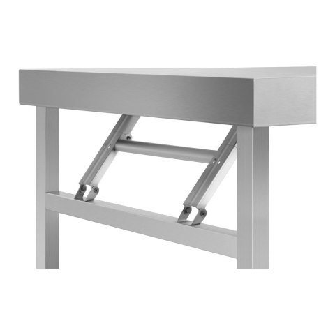 Składany stół roboczy ze stali nierdzewnej 120 x 60cm do 120kg Royal Catering RCAT-120K Royal Catering Składany stół roboczy ze stali nierdzewnej 120 x 60cm do 120kg Royal Catering RCAT-120K Royal Catering
