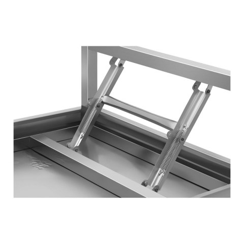 Składany stół roboczy ze stali nierdzewnej 120 x 60cm do 120kg Royal Catering RCAT-120K Royal Catering Składany stół roboczy ze stali nierdzewnej 120 x 60cm do 120kg Royal Catering RCAT-120K Royal Catering