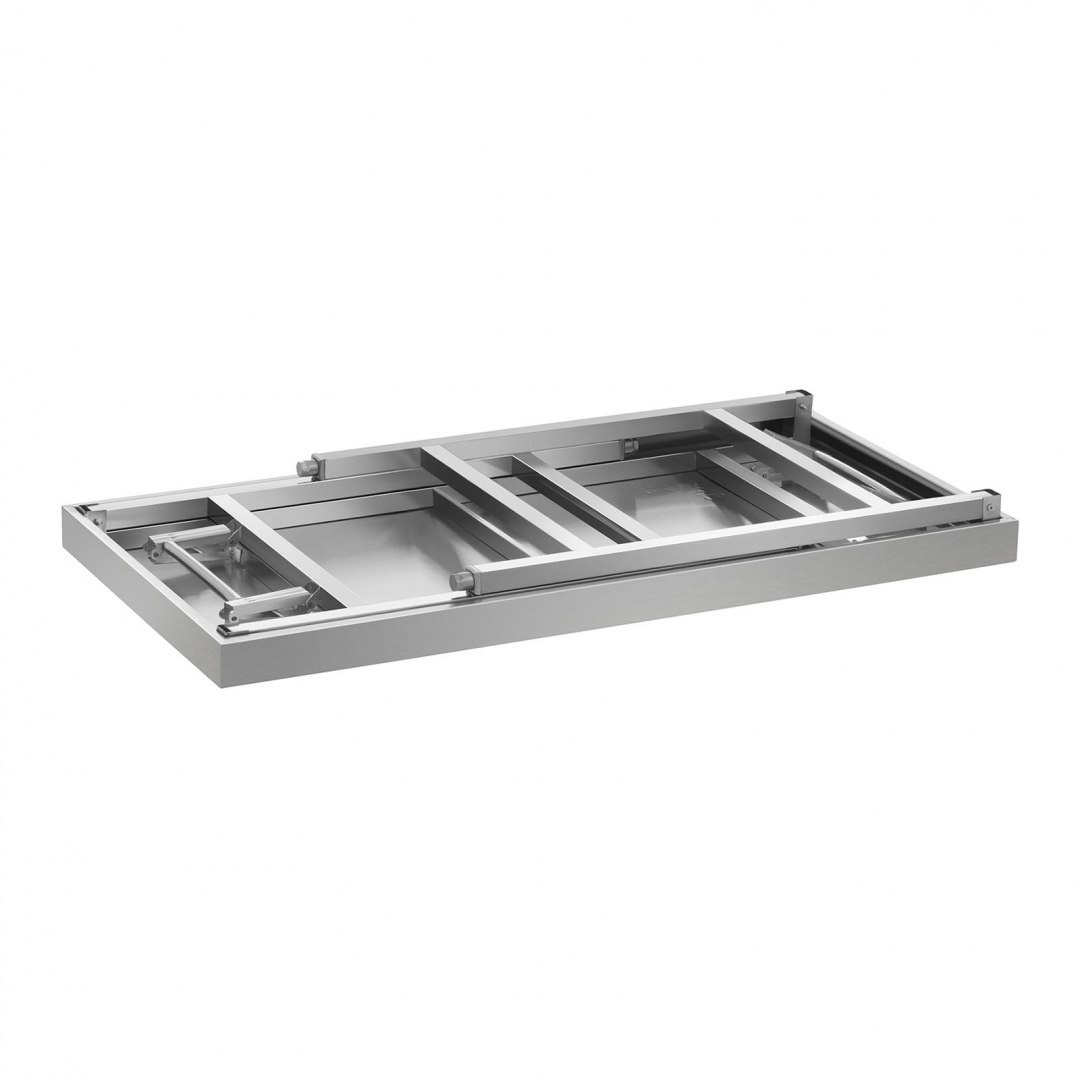 Składany stół roboczy ze stali nierdzewnej 120 x 60cm do 120kg Royal Catering RCAT-120K Royal Catering Składany stół roboczy ze stali nierdzewnej 120 x 60cm do 120kg Royal Catering RCAT-120K Royal Catering