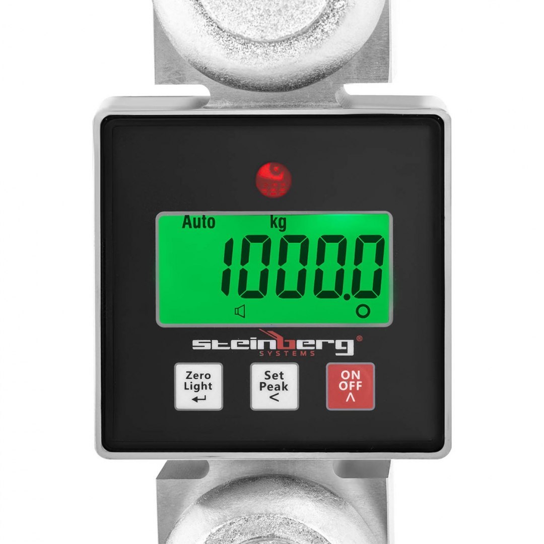 Waga hakowa podwieszana magazynowa z pilotem LCD do 10000 kg Steinberg Systems Waga hakowa podwieszana magazynowa z pilotem LCD do 10000 kg Steinberg Systems