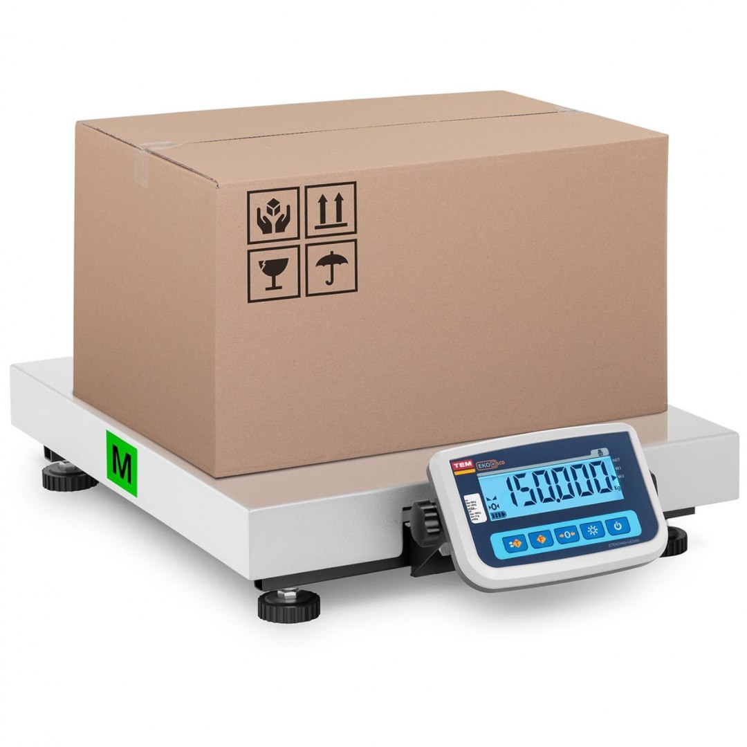 Waga magazynowa paczkowa 150 kg / 50 g LCD M LEGALIZACJA TEM Waga magazynowa paczkowa 150 kg / 50 g LCD M LEGALIZACJA TEM