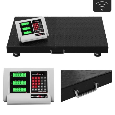 Waga platforma magazynowa bezprzewodowa WiFi SBS-BW-1T LCD do 1 Tony Steinberg Systems Waga platforma magazynowa bezprzewodowa WiFi SBS-BW-1T LCD do 1 Tony Steinberg Systems