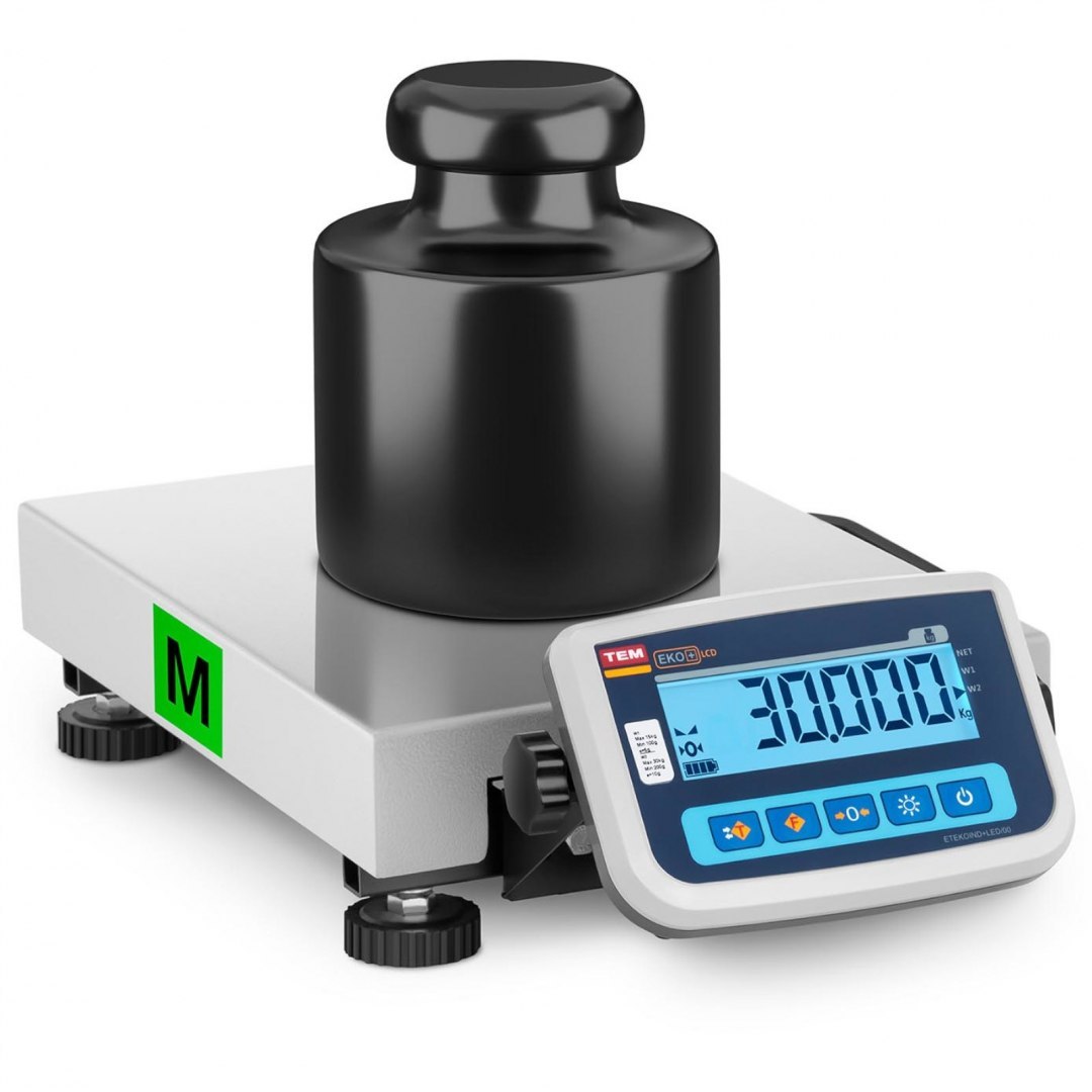 Waga pocztowa do paczek i listów 30 kg / 10 g LCD M LEGALIZACJA TEM Waga pocztowa do paczek i listów 30 kg / 10 g LCD M LEGALIZACJA TEM