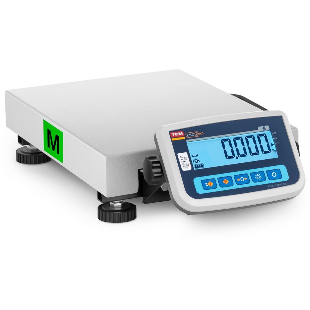 Waga pocztowa do paczek i listów 30 kg / 10 g LCD M LEGALIZACJA TEM Waga pocztowa do paczek i listów 30 kg / 10 g LCD M LEGALIZACJA TEM