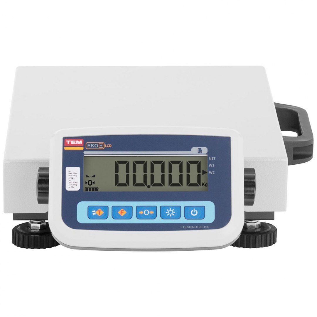 Waga pocztowa do paczek i listów 30 kg / 10 g LCD M LEGALIZACJA TEM Waga pocztowa do paczek i listów 30 kg / 10 g LCD M LEGALIZACJA TEM