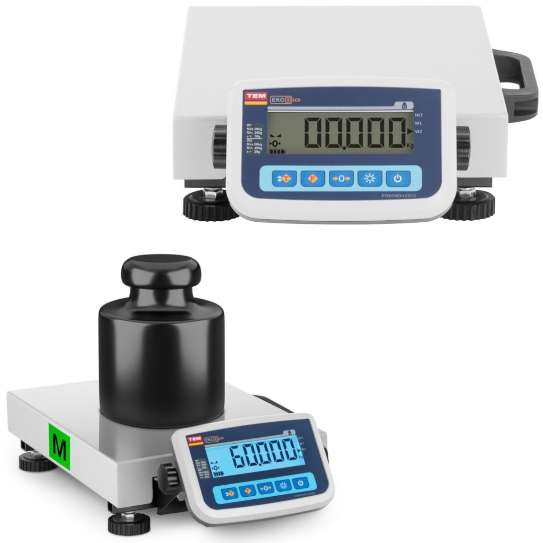 Waga pocztowa do paczek i listów 60 kg / 20 g LCD M LEGALIZACJA TEM Waga pocztowa do paczek i listów 60 kg / 20 g LCD M LEGALIZACJA TEM