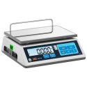Waga sklepowa handlowa 30 kg / 10 g LCD M LEGALIZACJA TEM