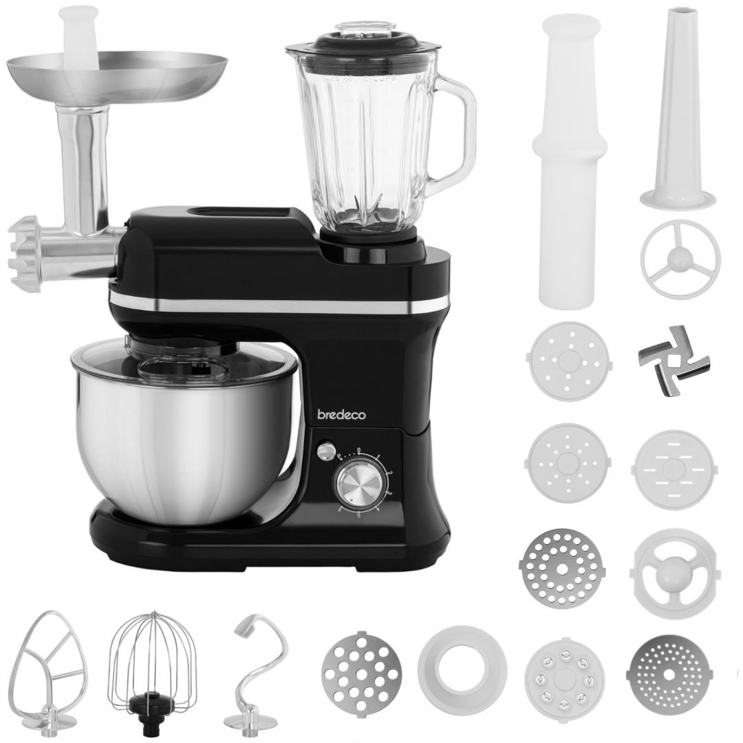 Wielofunkcyjny robot kuchenny 3w1 5L 1200W Bredeco Wielofunkcyjny robot kuchenny 3w1 5L 1200W Bredeco