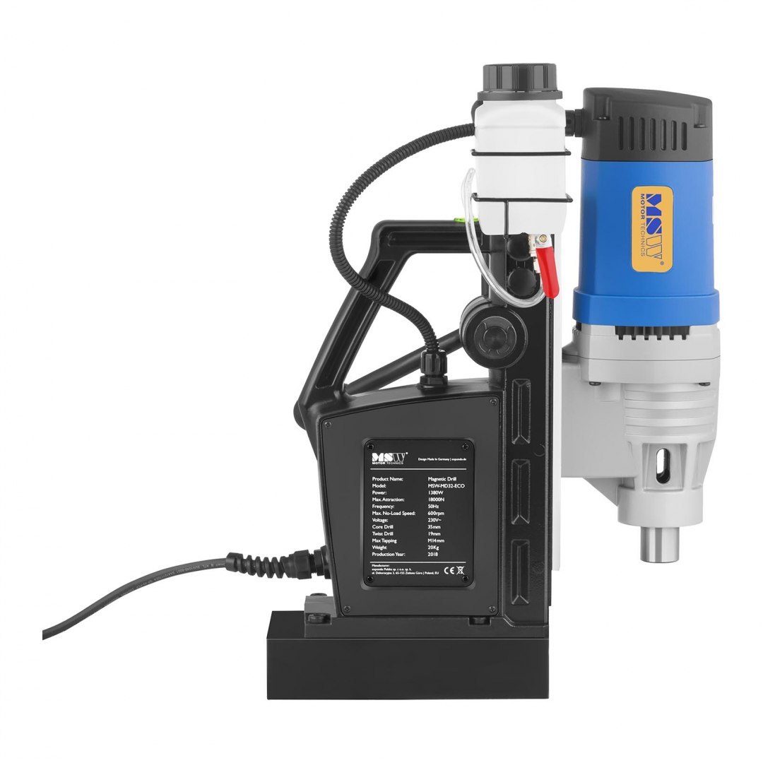 Wiertarka magnetyczna ze stopą magnetyczną 1380W MSW-MD32-ECO MSW Wiertarka magnetyczna ze stopą magnetyczną 1380W MSW-MD32-ECO MSW