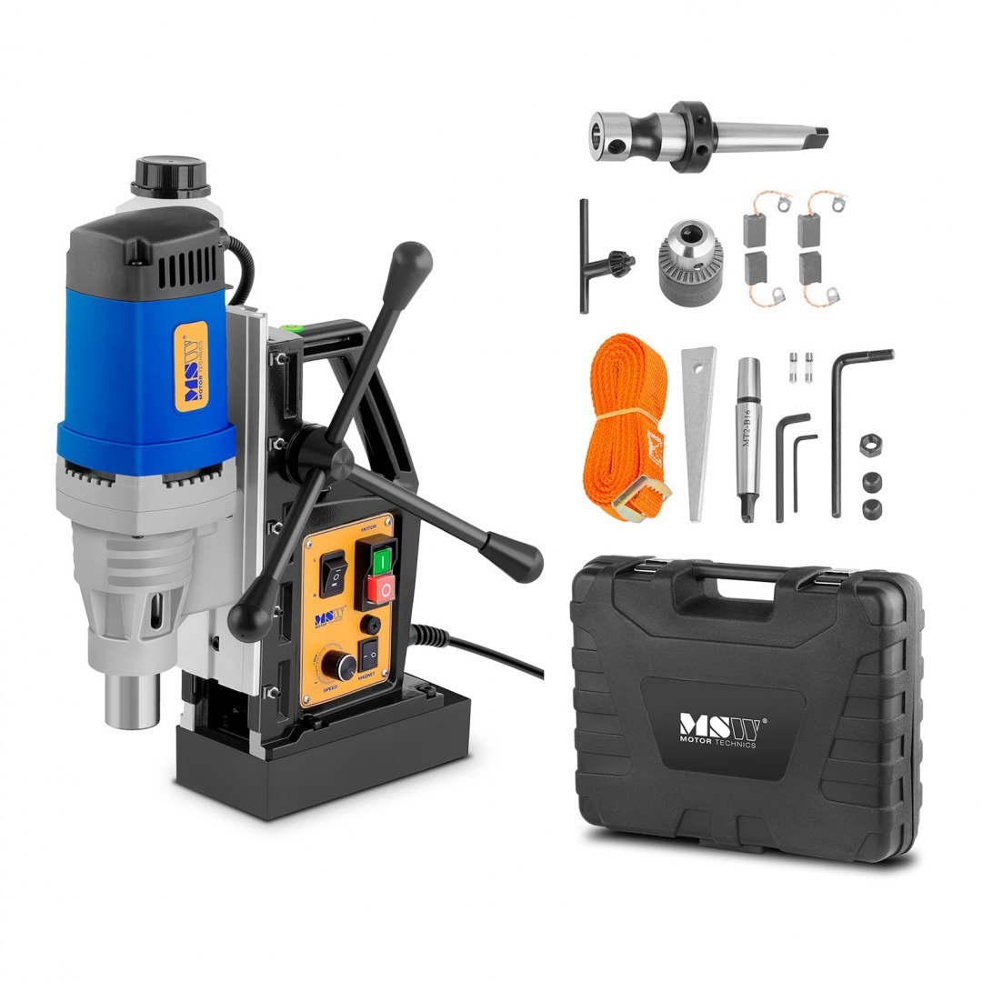 Wiertarka magnetyczna ze stopą magnetyczną + Walizka 1680W MSW-MD60-PRO MSW Wiertarka magnetyczna ze stopą magnetyczną + Walizka 1680W MSW-MD60-PRO MSW