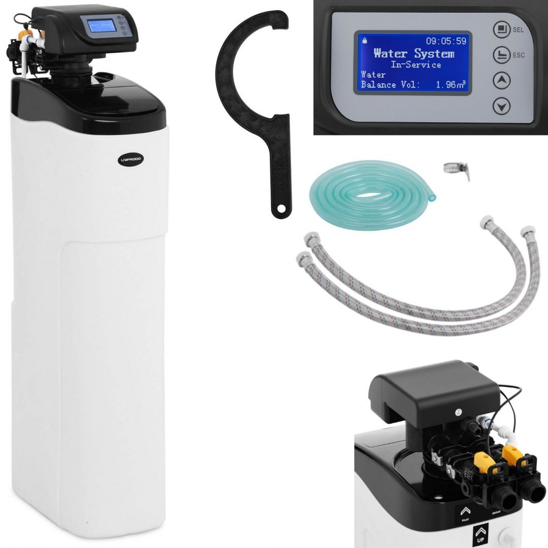 Zmiękczacz odkamieniacz do wody z automatycznym zaworem 15 l 3.3 W LCD UNIPRODO Zmiękczacz odkamieniacz do wody z automatycznym zaworem 15 l 3.3 W LCD UNIPRODO