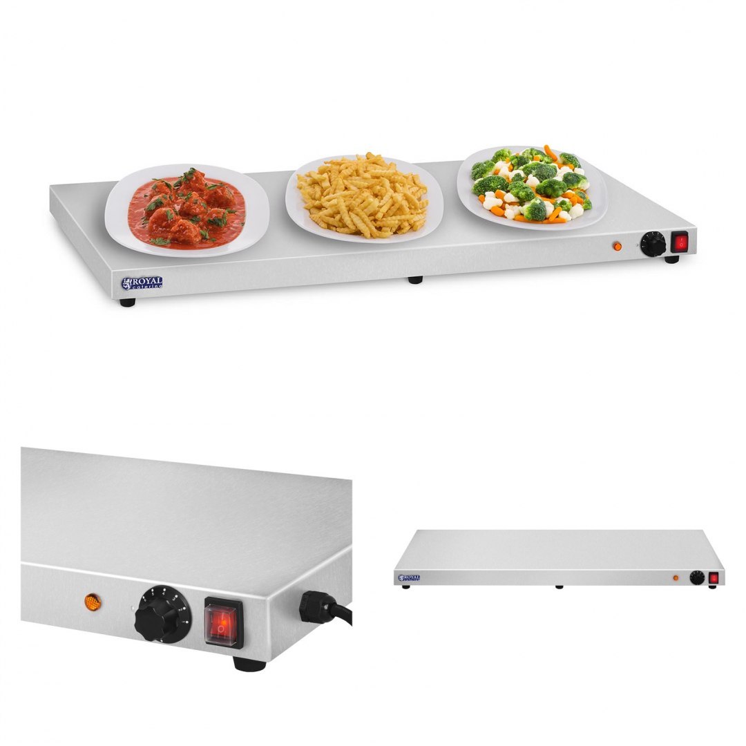 Elektryczna płyta taca grzewcza podgrzewacz stołowy 600W Royal Catering Royal Catering Elektryczna płyta taca grzewcza podgrzewacz stołowy 600W Royal Catering Royal Catering