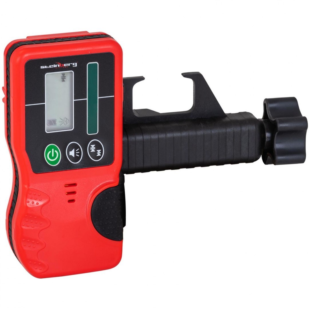 Laser obrotowy niwelator laserowy budowlany z detektorem zielony zasięg 500m Steinberg Systems Laser obrotowy niwelator laserowy budowlany z detektorem zielony zasięg 500m Steinberg Systems