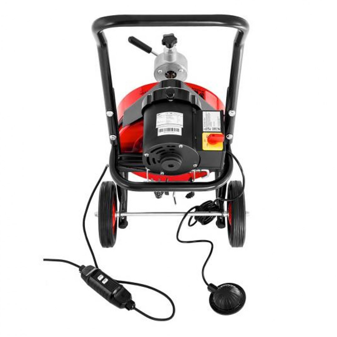 Przepychacz udrażniacz spirala do rur elektryczna 390W 23m MSW-DRAIN CLEAN 23E + głowice MSW Przepychacz udrażniacz spirala do rur elektryczna 390W 23m MSW-DRAIN CLEAN 23E + głowice MSW