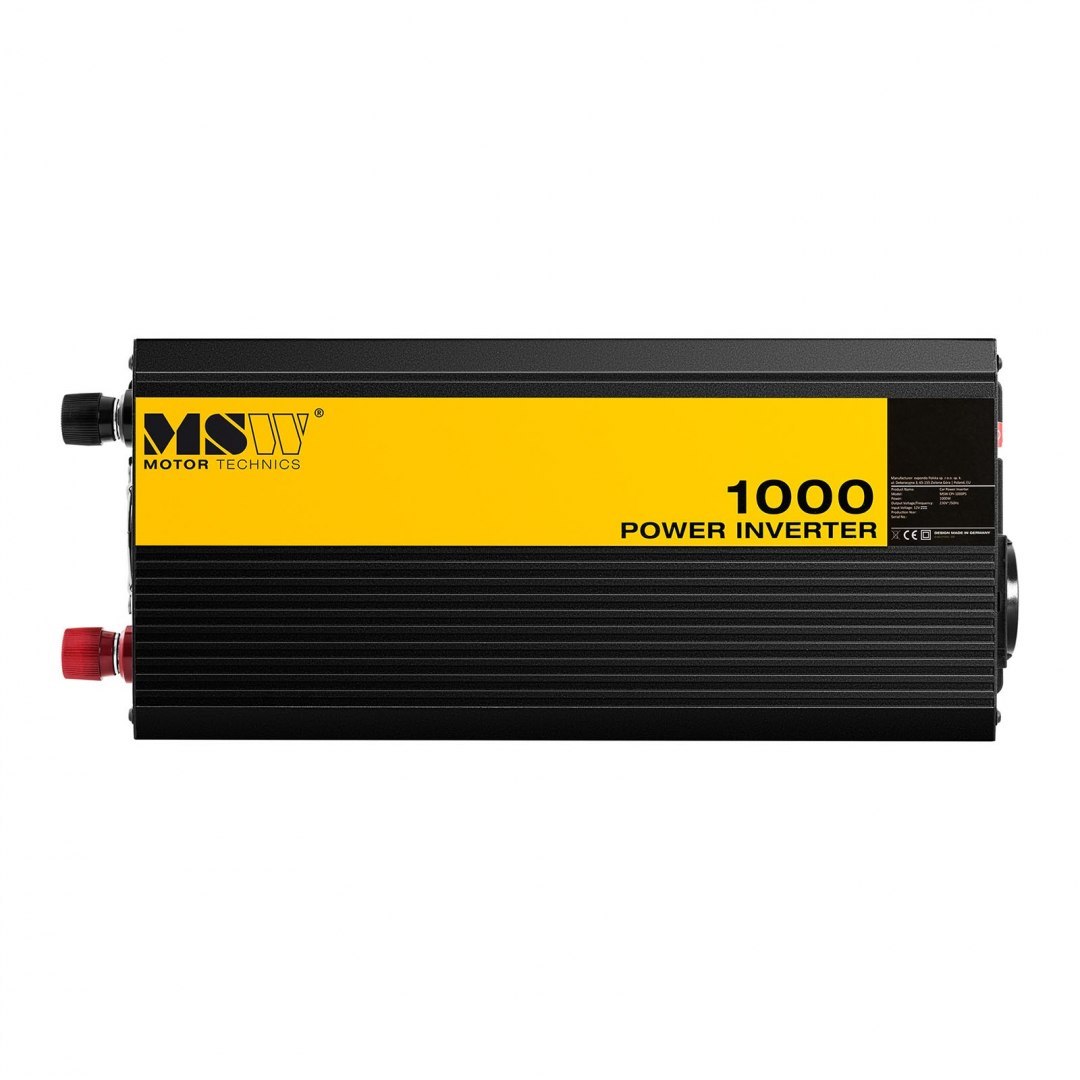 Przetwornica napięcia samochodowa do akumulatora 1000/2000W MSW Przetwornica napięcia samochodowa do akumulatora 1000/2000W MSW