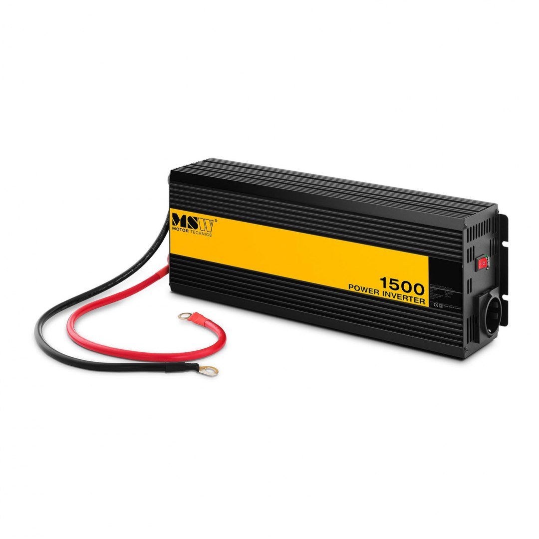 Przetwornica napięcia samochodowa do akumulatora 1500/3000W MSW Przetwornica napięcia samochodowa do akumulatora 1500/3000W MSW