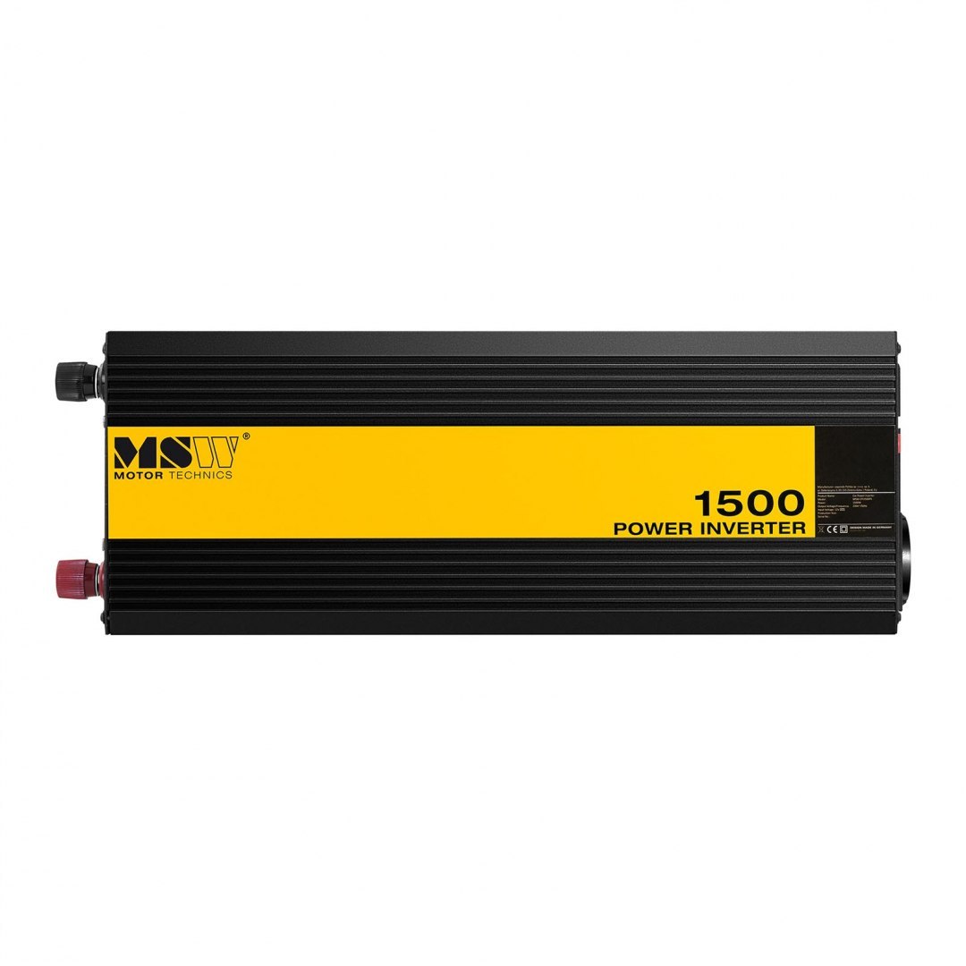 Przetwornica napięcia samochodowa do akumulatora 1500/3000W MSW Przetwornica napięcia samochodowa do akumulatora 1500/3000W MSW
