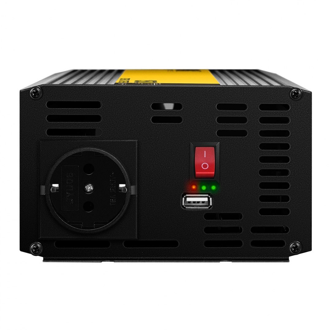Przetwornica napięcia samochodowa do akumulatora 1500/3000W MSW Przetwornica napięcia samochodowa do akumulatora 1500/3000W MSW